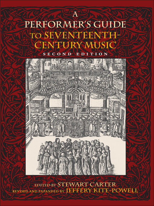 Title details for A Performer's Guide to Seventeenth-Century Music by Stewart Carter - Available